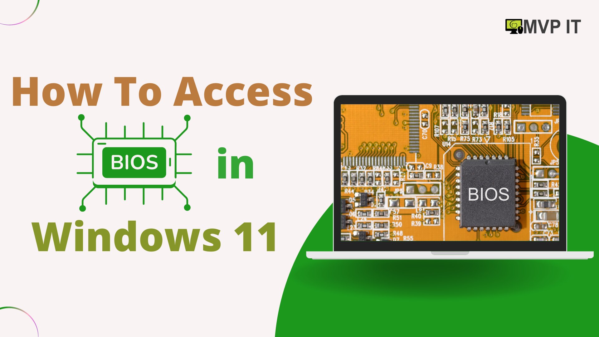 How To Access BIOS in Windows 11