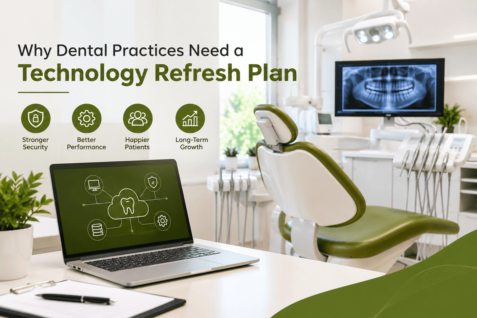 Dental IT refresh plan for modern dental practice computers