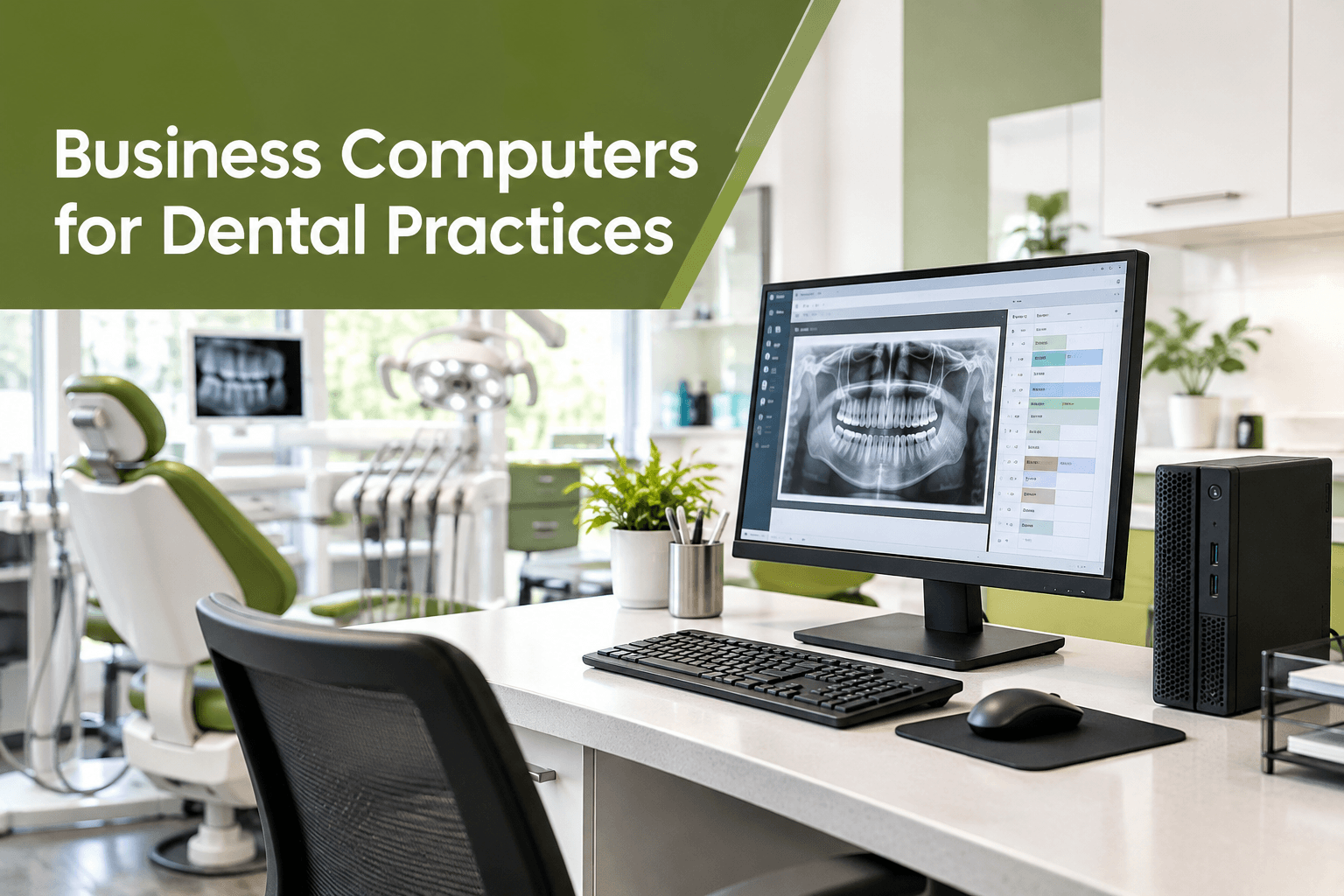 Business-grade computers for dental practices in Calgary